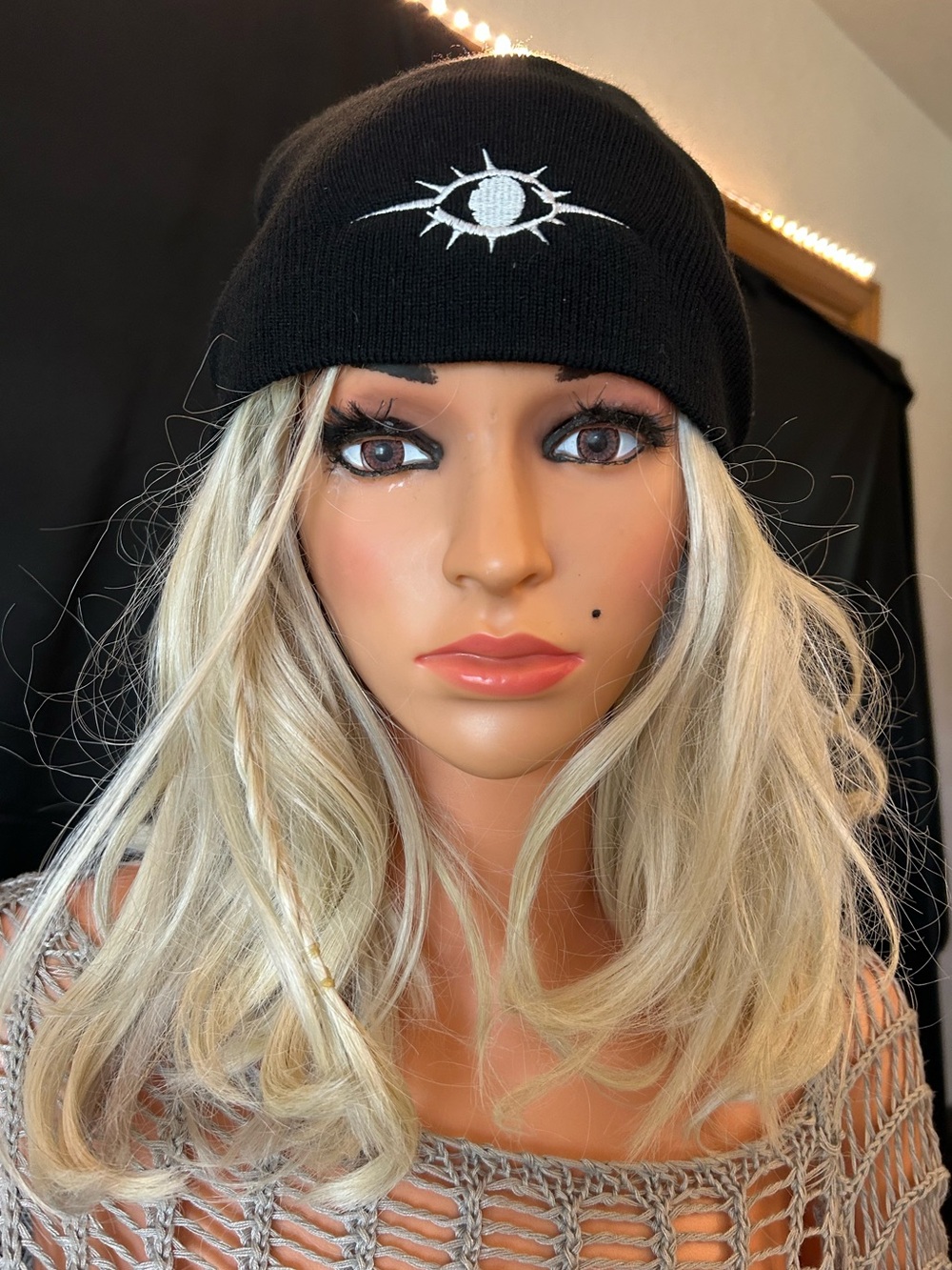 Vintage Black Beanie Rare Movie Promo - Picture 7 of 10